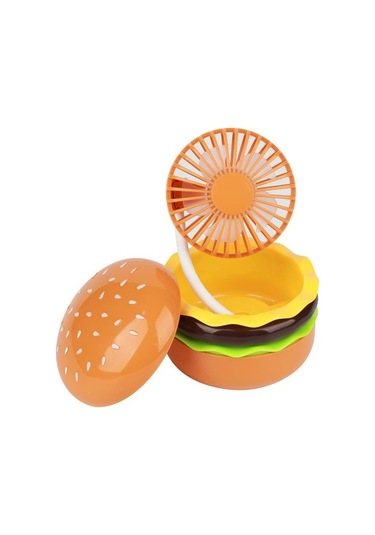 Serene Space Çok Fonksiyonlu Küçük Fantaşınabilir Küçük Fan 9050 Sarı