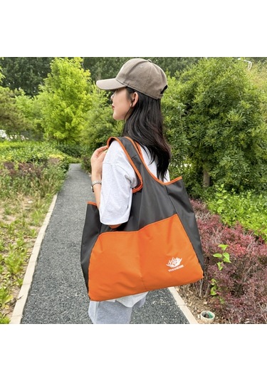 Vanaheimr Tote Omuz Çantası Su Geçirmez Katlanır Seyahat Çantası Mavi