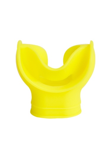 Geeroyoo Universal Renkli Silikon Ağız Demiri: Su Dalışında Konforlu Solunum, Ayarlanabilir Akış, Dayanıklı Ve Hafif - Sarı, Tek Boyut