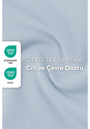 Calmera %100 Pamuk Penye Lastikli Çarşaf Tek Kişilik 90x190 - 100x200 - 120x200 Mavi