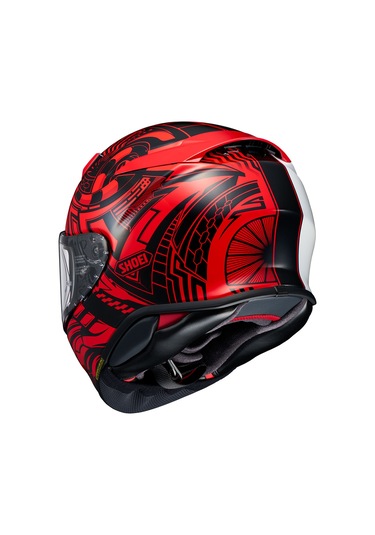 Shoei Nxr 2 Beaut Tc-1 Kapalı Kask Kırmızı - Siyah