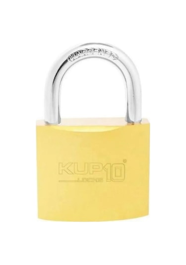Kup10 Asma Kilit Sarı 38 Mm