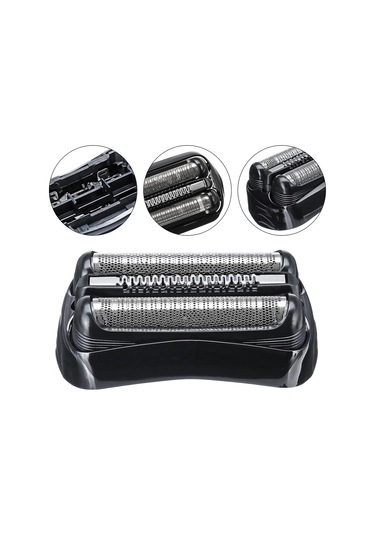 Yifomall 21b Trimmer Tıraş Makinesi Yedek Başlıkları Tıraş Folyosu Ve Kesici Braun Series 3 İçin Yedek