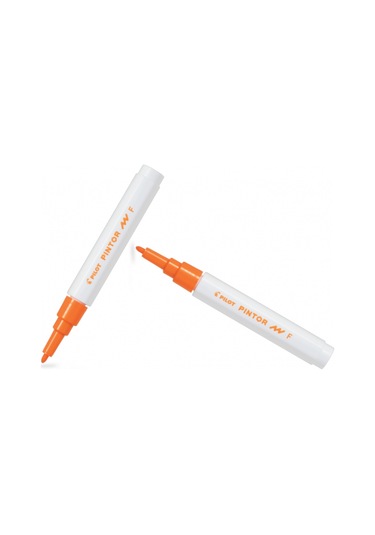 Pılot Pintor F Yuvarlak Uç Turuncu İki Adet