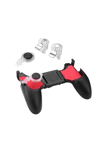 Kilifone - Telefon Oyun Aparatı 5 İn 1 Mobil Game Oyun Aparatı - Siyah - T13345