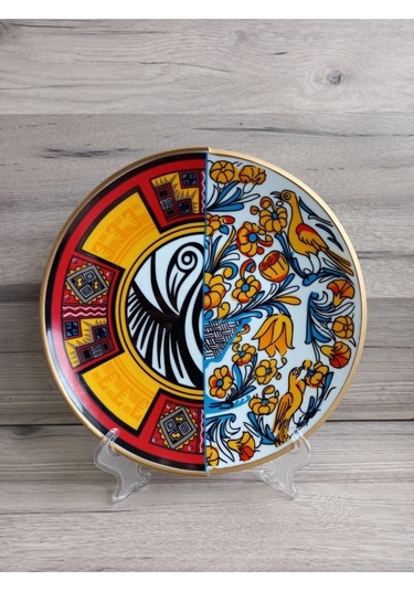 Konyax Servis Tabağı Set 6 Kişilik Canga Çok Renkli