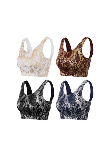 Suofeng Kadınlar İçin Yüksek Destekli Spor Sütyeni - Nefes Alabilen, Yoga Ve Koşu İçin Beyaz