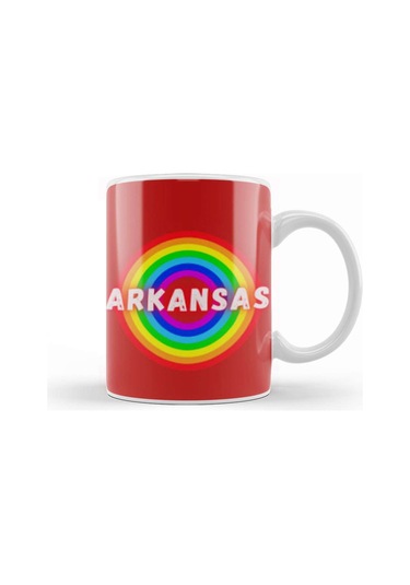 Arkansas Gift Kupa Bardak Porselen No10838 Karışık