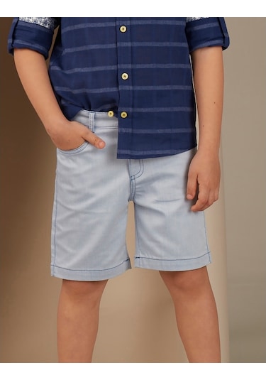 Denokids Ollie&Olla Denim Look Erkek Çocuk Şort Çok Renkli