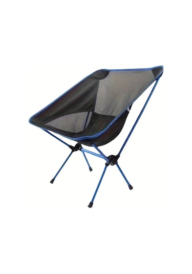 Dashanshop Ergonomik Alüminyum Katlanabilir Kamp Sandalyesi Koyu Mavi Hafif Tasinabilir 99 79kg Kapasite Koyu Mavi