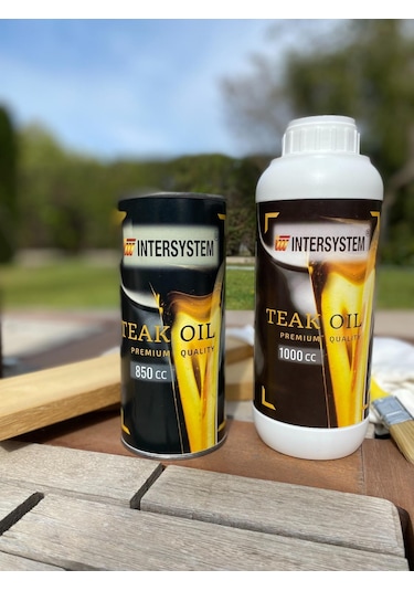 Teak Oil, Mobilyalarınız İçin Gerçek Tik Yağı, IROKO Yağı, Ahşap Bakım 850 cc