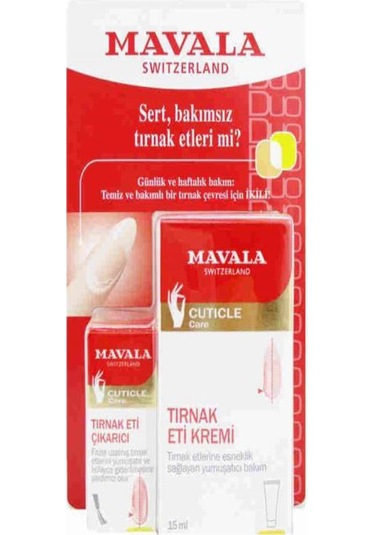 Mavala Tırnak Eti Yumuşatıcı Krem Set 15 ML