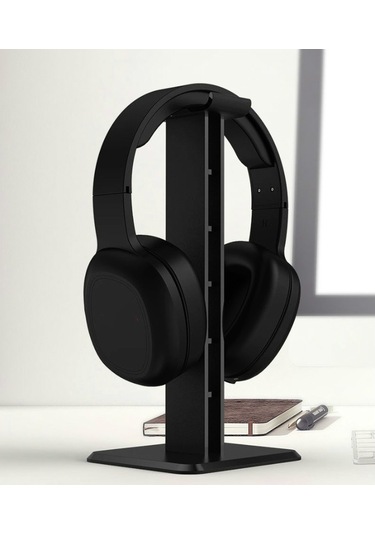 Sones 2 Adet Kulaklık Masaüstü Standı Sergileme Rafı Siyah
