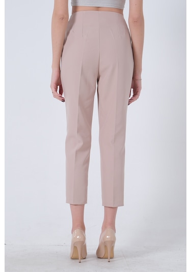 Taş Yüksek Bel Pantolon 03030062.50 Taş