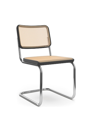 S 32 / S 32 N Konsol Sandalye, Marcel Breuer Tasarımı Bej