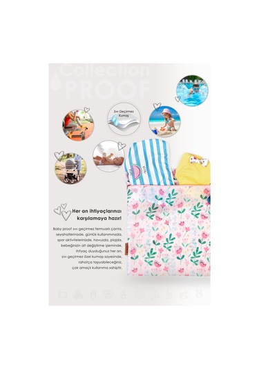 Proof Kirli Temiz Çantasi Flowy Çok Renkli