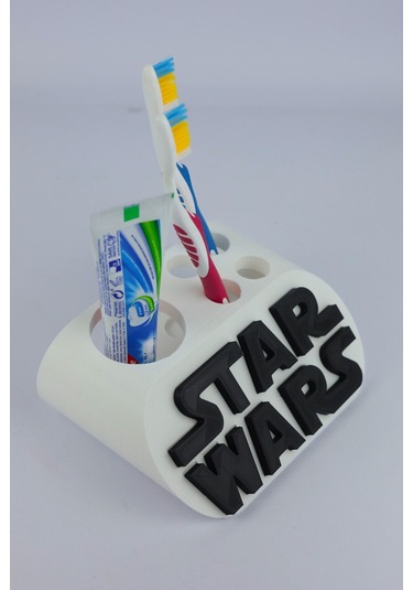 Star Wars - Dekoratif Diş Fırçalık Beyaz
