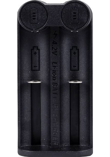 Geeksen Yonıı C2 Akıllı Li-poly Şarj Cihazı, 2 Slot, 3.7v-4.2v, 0.8a X2, 18650/26650 Pil Desteği, Usb Girişli