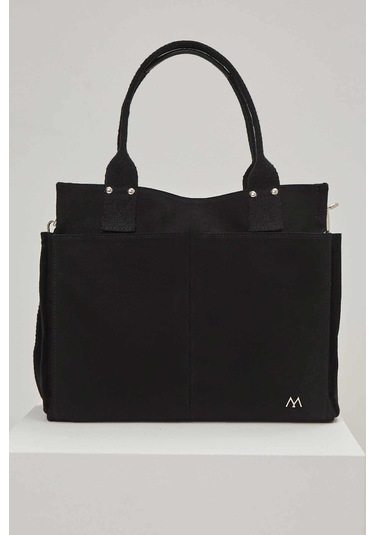 Manuka Kanvas Everyday Bag Siyah