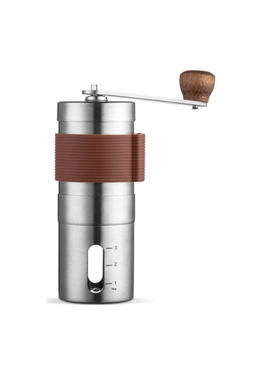 Wezone El Elektrikli Kahve Değirmeni, 304 Paslanmaz Çelik, Manuel Öğütücü, Taşınabilir Model