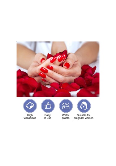 Eelhoe 264 Adet Çift Taraflı Tırnak Tutkal Jel Çıkarılabilir