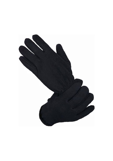 Erkek Siyah Kışlık Termal Polar Eldiven Siyah