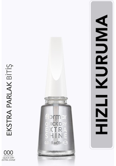 Flormar Tırnak Bakımı - Quick Dry Extra Shine Redesign 000 8690604560547 35000026