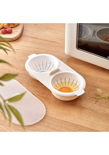 Suntek Çift Yumurta Pişirici 2 Bölmeli