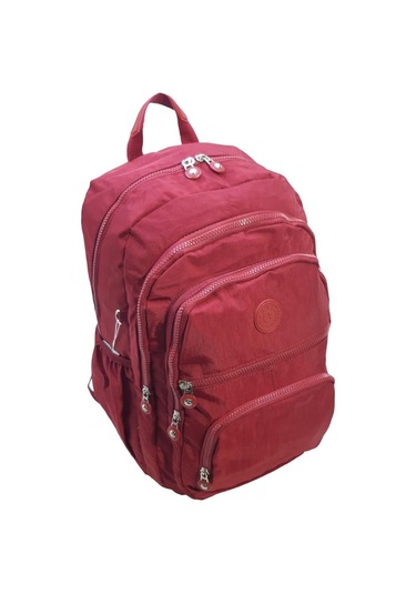 Kumaş Sırt Çantası Yağmur Geçirmez Hafif Kumaş Çok Cepli Klinkır 001