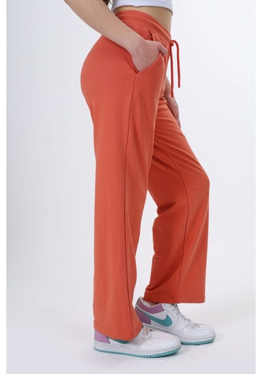 Toontoy Kız Çocuk Eşofman Alt Kiremit