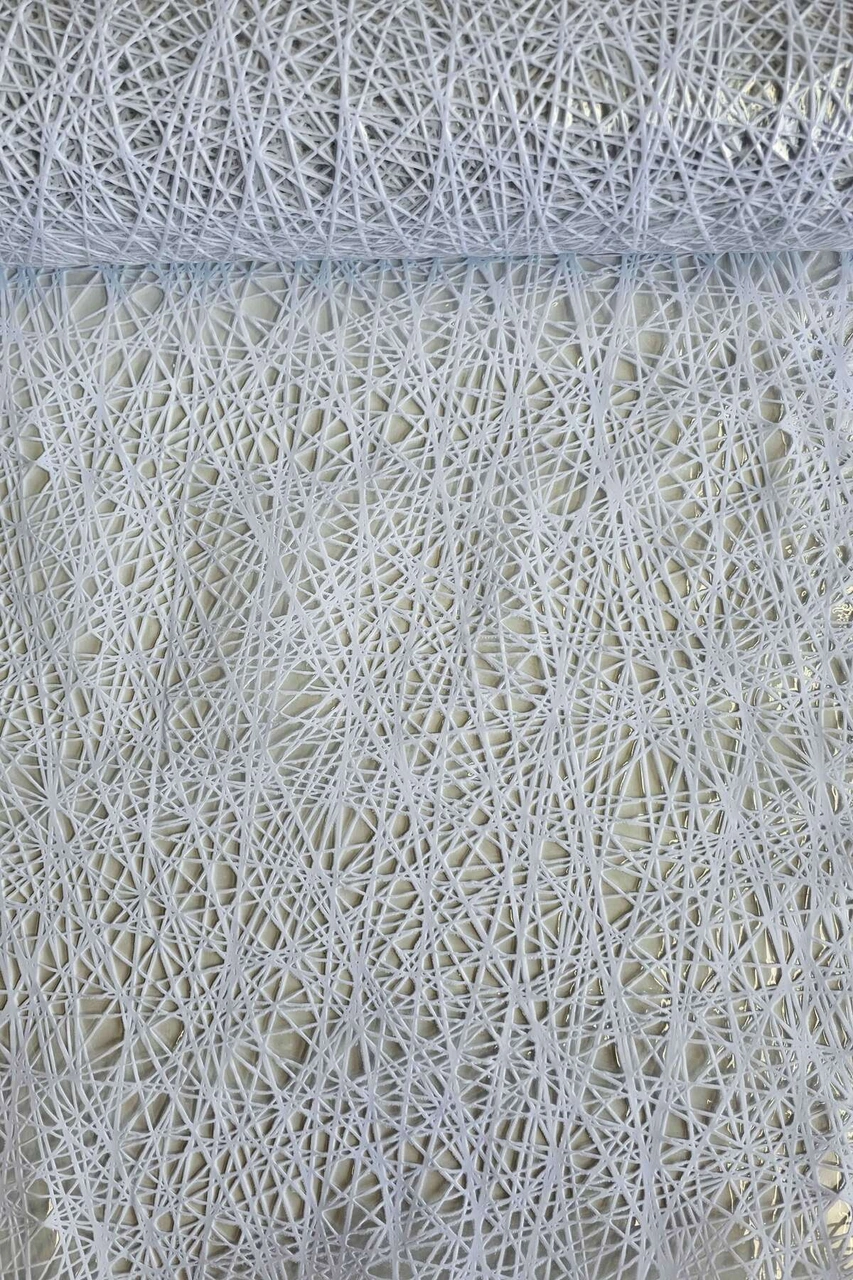 Rona Home Şeffaf Hasır Lüx Pvc Kaplamalı Masa Örtüsü Silinebilir, Su Geçirmez, Beyaz Bej Muşamba Beyaz