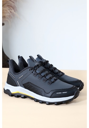 Lescon Konfores 1439 Anatomik Taban Waterproof Trekking Spor Ayakkabı - Gri