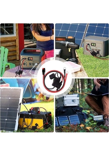 Novahub Halka Terminalleri Ve 4 Konnektörlü Çift Pozitif/negatif Atc Sigorta Tutucu 10awg Tel