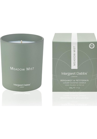 Meadow Mist Candle - Bergamot & Petitgrain - Bergamot & Petitgrain Kokulu Mum - 220 Gr