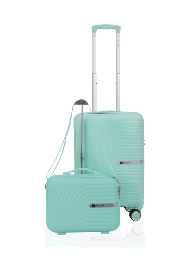 Mçs Polipropilen 2li Valiz Seti Kabin & Makyaj V374 S21yy1000134-set 00190 Mint Yeşili
