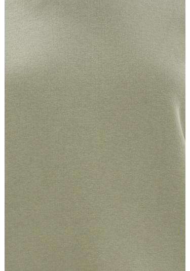 Kadın Sweatshirt 2424bs130836 Zeytin Yeşili