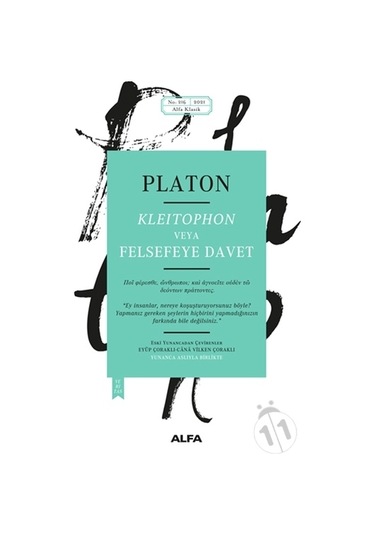 Kleitophon Veya Felsefeye Davet/Platon (Eflatun)