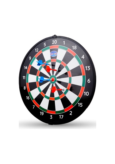 4 Oklu Mıknatıslı Profesyonel Dart Seti Çift Yönlü Manyetik Dart Askılı Dartboard
