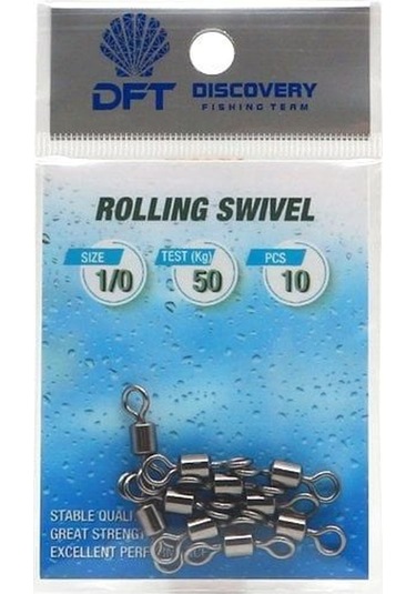 Dft Bilyeli Fırdöndü Siyah No:1/0 1/10