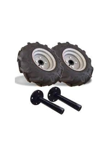 Dubleks 400X8 Komple Tekerlek Ve Aks 1 Takım Flash 250/300 İçin