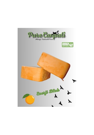 Purecanpati Portakallı Enerji Blok 10 Adet Ve 10 Adet Gaga Taşı