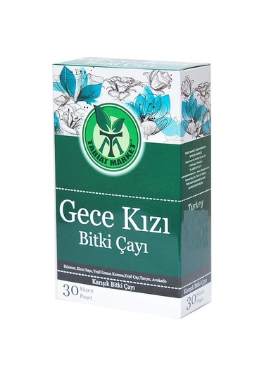 Tabiat Market Gece Kızı Karışık Bitki Süzen Poşet Çay 30 x 2 G
