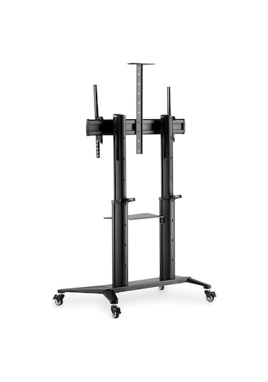 Tv Sunum Arabası, 70-120" 140 Kg Maks., Siyah