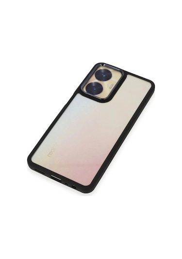 Realme C55 Kılıf Dora Kapak - Siyah