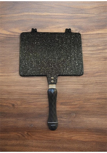 Leony Döküm Granit Ocak Üstü El Tost Makinesi 25 x 18 CM