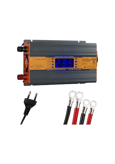 Powermaster Pm-1500a 12 Volt 1500 Watt Led Ekranlı Power Inverter