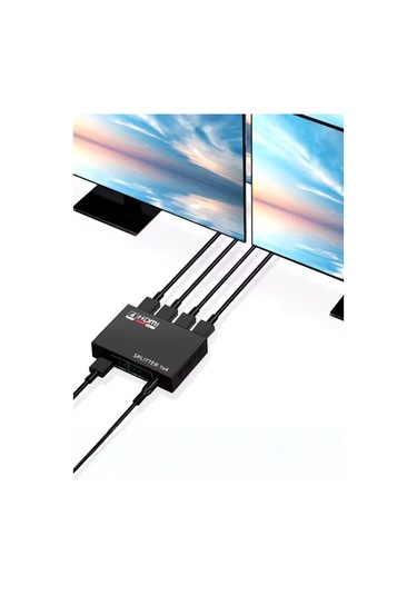 Büro Ev Ofis Cihazları İçin 4port Hdmı Splitter