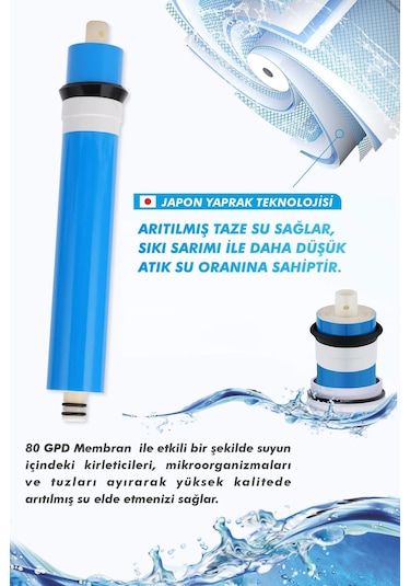 Piksel Aqua 5 Aşamalı Pompasız Su Arıtma Cihazı