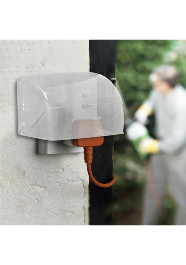 Suntek Priz Kutusu 86 Tip Ofis Dışı Şarj Yerleri Şeffaf