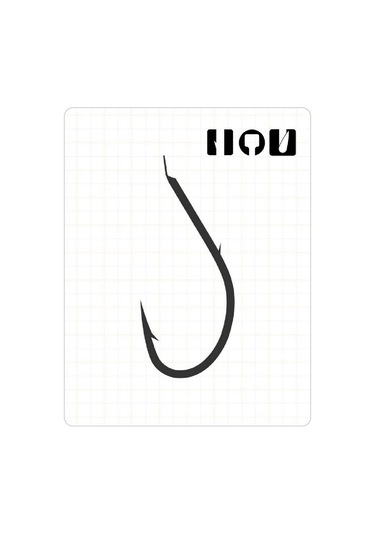 Fudo 1601 Black Nikel İğne No:7 - Standart